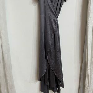 Satin wrap dress Baltic born L